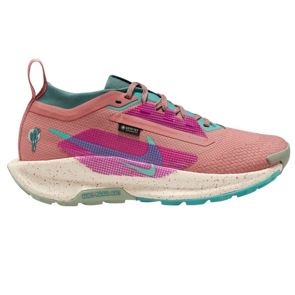 Nike Women's Sz 8  Pegasus Trail 5 GTX Gore-Tex Pink Shoes FQ0912-600 - Picture 1 of 6
